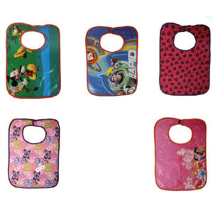 BABERO DE VINIL INFANTIL LISO O ESTAMPADO