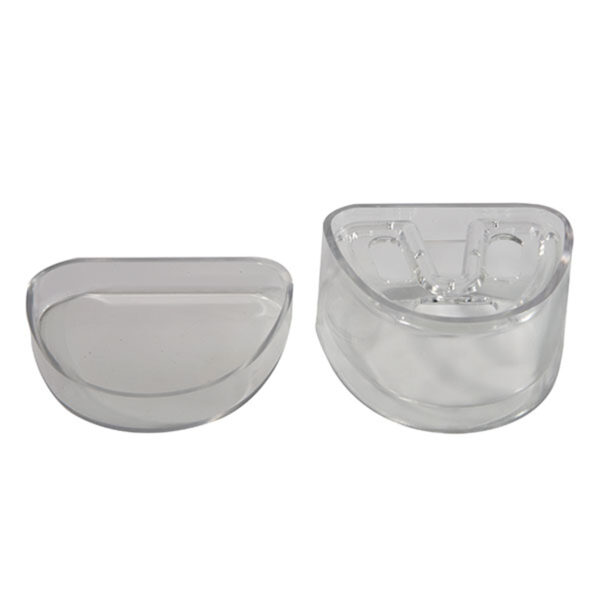 MUFLA PARA DUPLICAR DE PLASTICO TRANSPARENTE CON 3 PIEZAS