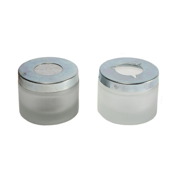 ALGODONERA PARA LIMPIO Y SUCIO TAPA METALICA (JUEGO CON 2 PIEZAS)