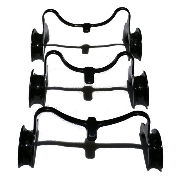 RETRACTOR DE CARRILO DOBLE PAQUETE DE 3 PIEZAS (CH, M G)