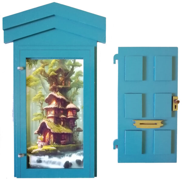 PORTA RETRATO CASA DE MADERA