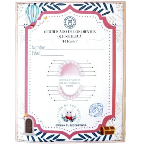 CERTIFICADO RATON PEREZ